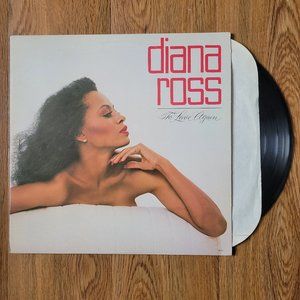 Vtg 1981 Vinyl Diana Ross LP Record